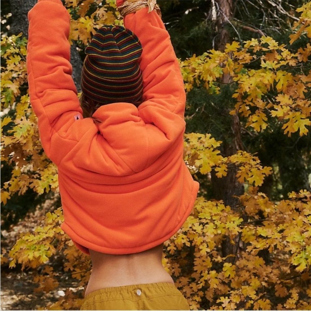 FP Movement Renegade Fleece Puffer Jacket Coat Safety Blaze Orange Hunting XL - Picture 2 of 8